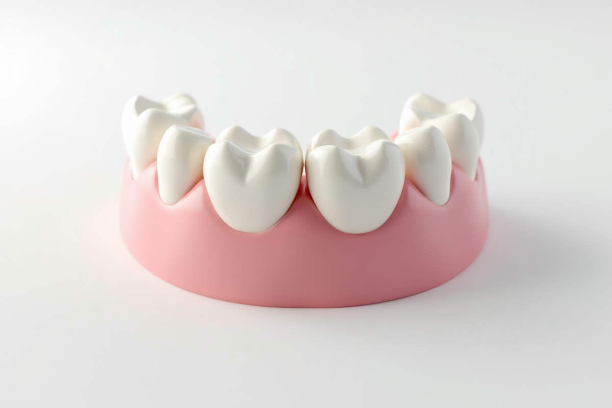 Comparaison des dents avant et apres blanchiment
